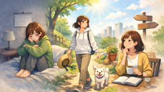 適応障害で休職中の過ごし方|焦らず回復するために私がやったこと・やめたこと【3ヶ月の実体験】